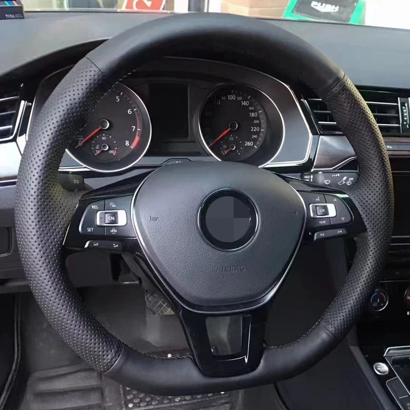 Аксессуары для автомобилей искусственная кожа Volkswagen VW Golf 7 Mk7 новое поло Passat B8 Tiguan