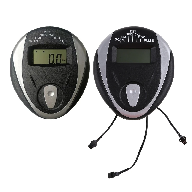 Compteur De Vitesse LCD Pour Vélo D'appartement - Mesure Vitesse, Distance, Calories, Fréquence Cardiaque | Avec Capteurs