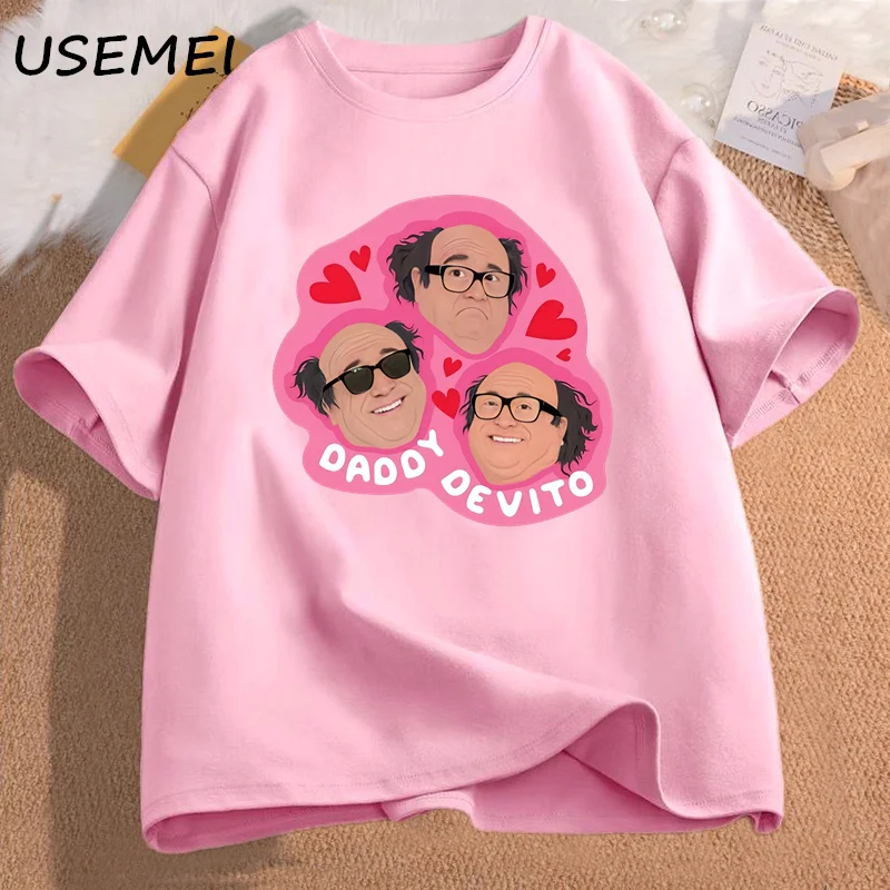 Danny Devito Cotton T-Shirt Men Funny Pop Culture Meme Tshirt Summer Short Sleeve Men's Clothing Graphic T Shirts Clothing 4