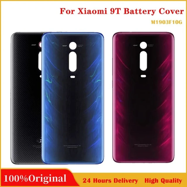 Original Back Glass Cover For Xiaomi Mi 9T Pro M9T Battery Cover Redmi K20  Rear Housing Door Glass Panel Case Replacement Parts - AliExpress