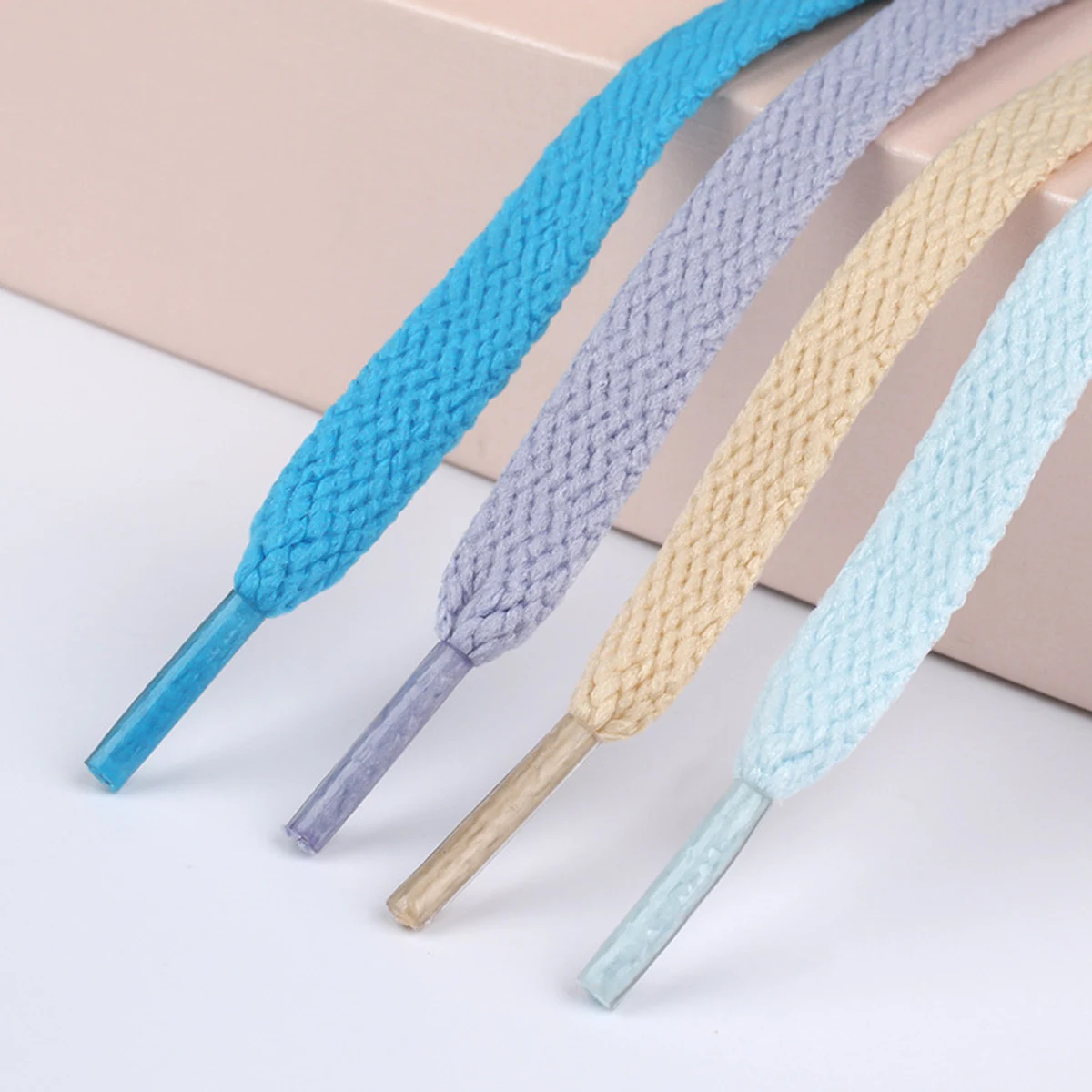 Shoe Laces 1 Pair Flat Shoelaces 5/16" Wide Flat Shoe Laces Adults & Kids Sneakers or Athletic Shoe various colors available