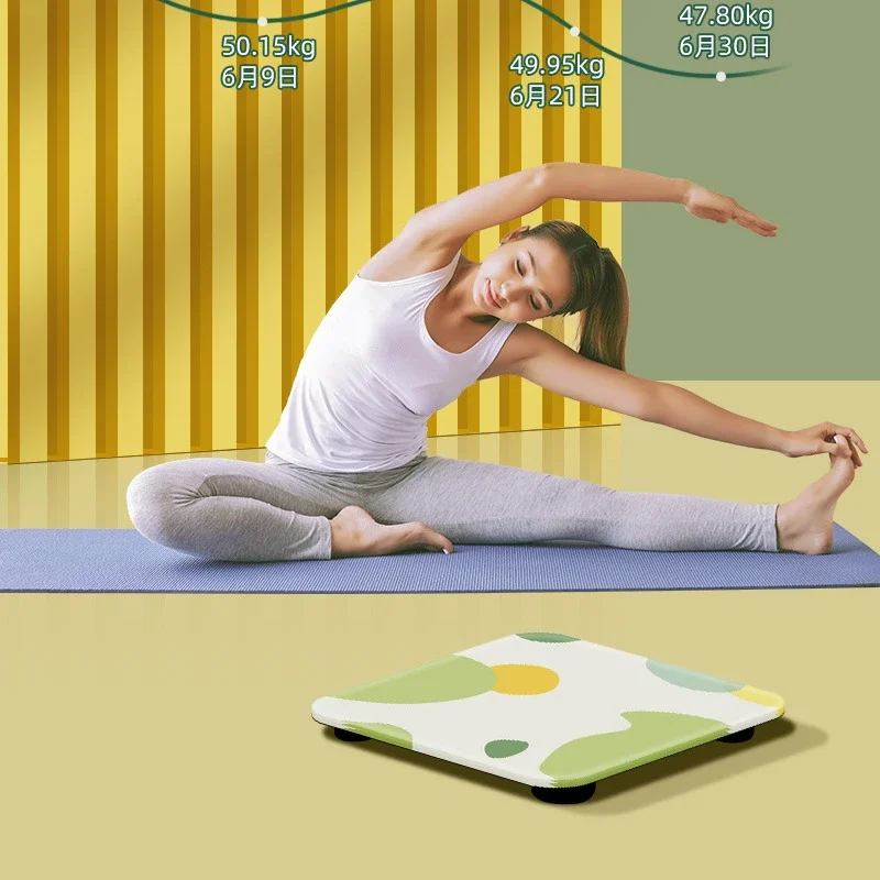 Smart Bluetooth Body Fat Scale Digital Weighing Machine for Home Use Accurate Fat Measurement Rechargeable Design