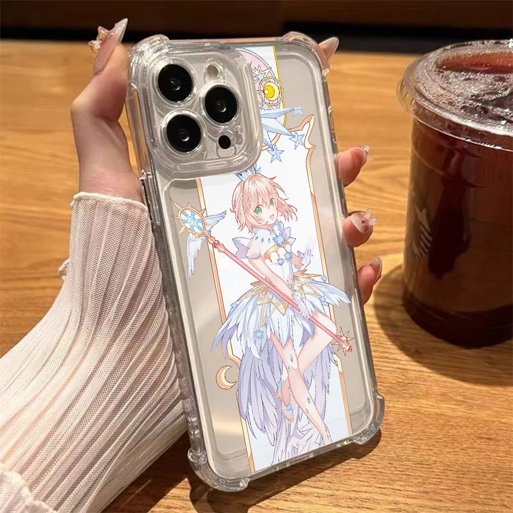 Anime Card Captor Sakura Design Soft Thin Phone Case
