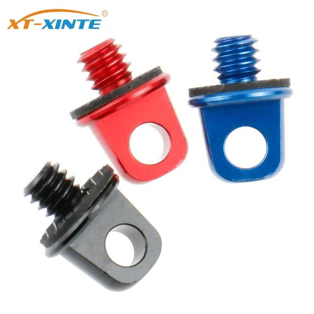 1/4 3/8 Camera Screw D Ring Handle Mount Adapter With Rope For Shoulder Sling Neck Strap DSLR Tripod