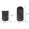1PCS Anti-Theft Keyless Entry Car Key Cover Signal Radiation Blocking Farady Bag Car Key Wallet Portable Security Keychain 3