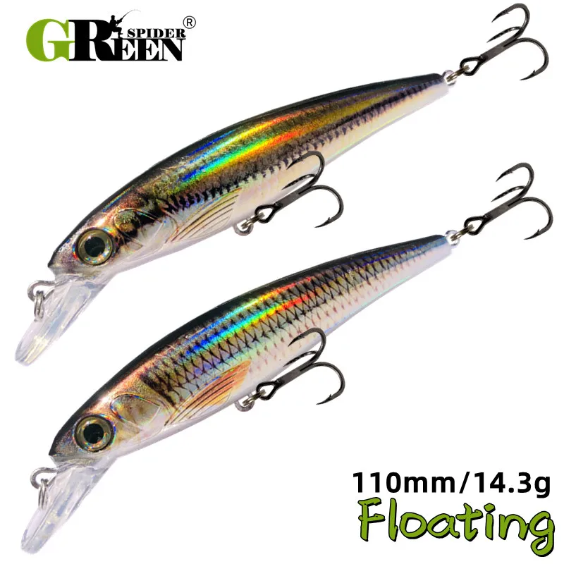 GRS110mm143gFloatingSwimbaitHardBaitMinnowFishingLure