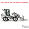 New LESU Aoue AT1050 RC Loader 1/14 Hydraulic Metal Machine Model with Telescopic Arm Fork ST8 Remote Control Car RC Toy 5