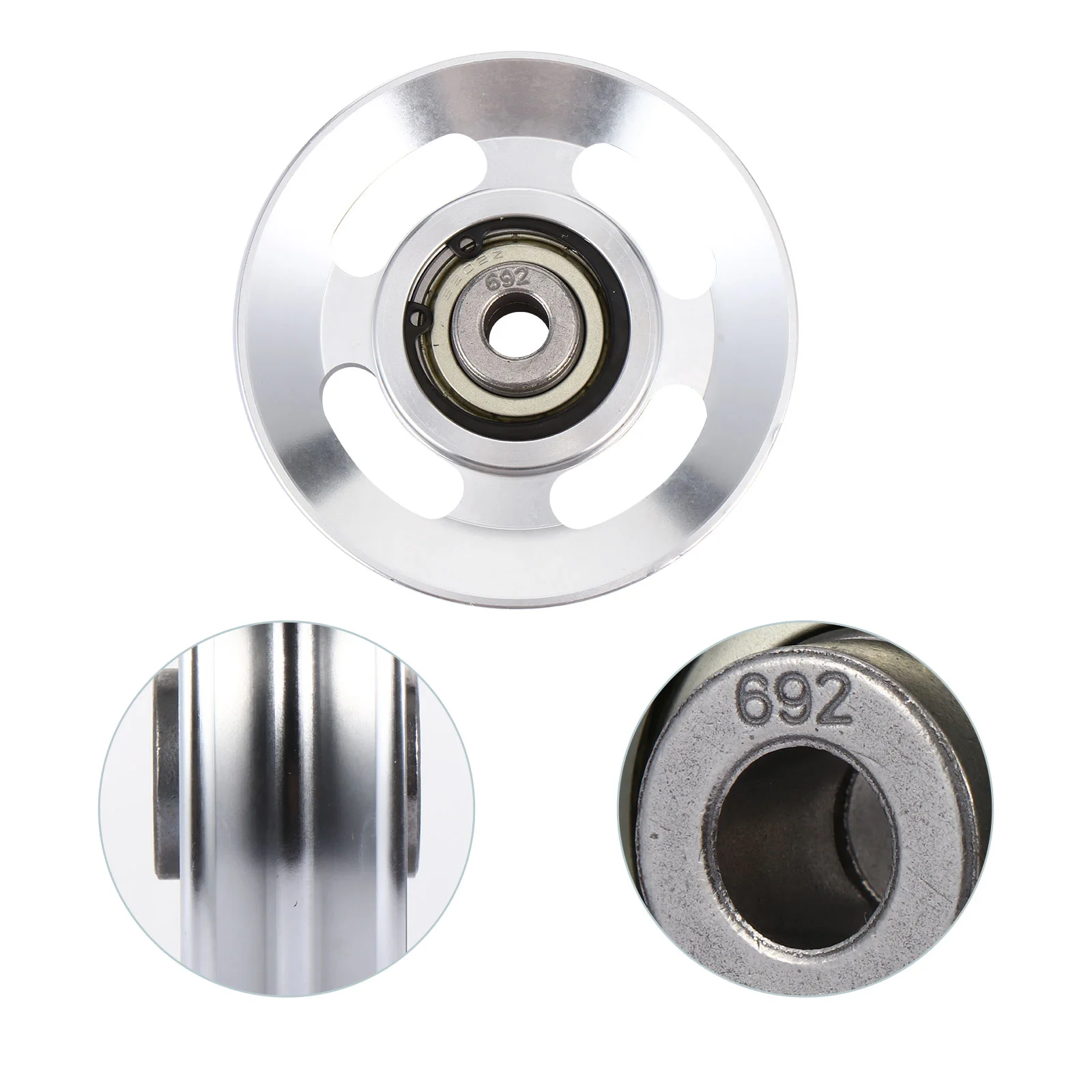 

Tools Aluminum Alloy Pulley Lift Load Bearing Fitness Accessories Gym Wheel Parts