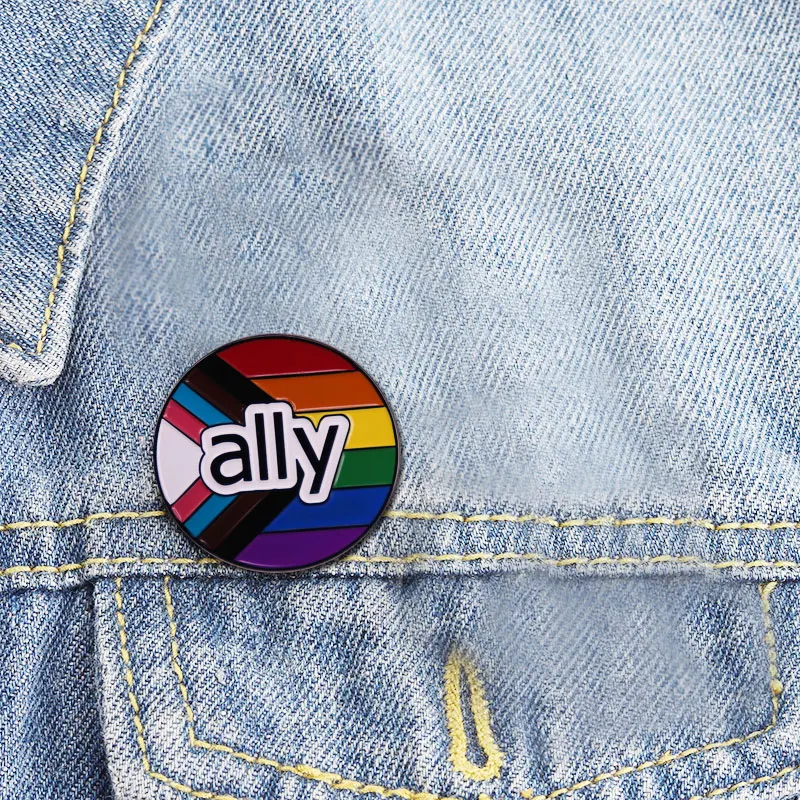 Ally Pride Flag Pin 5