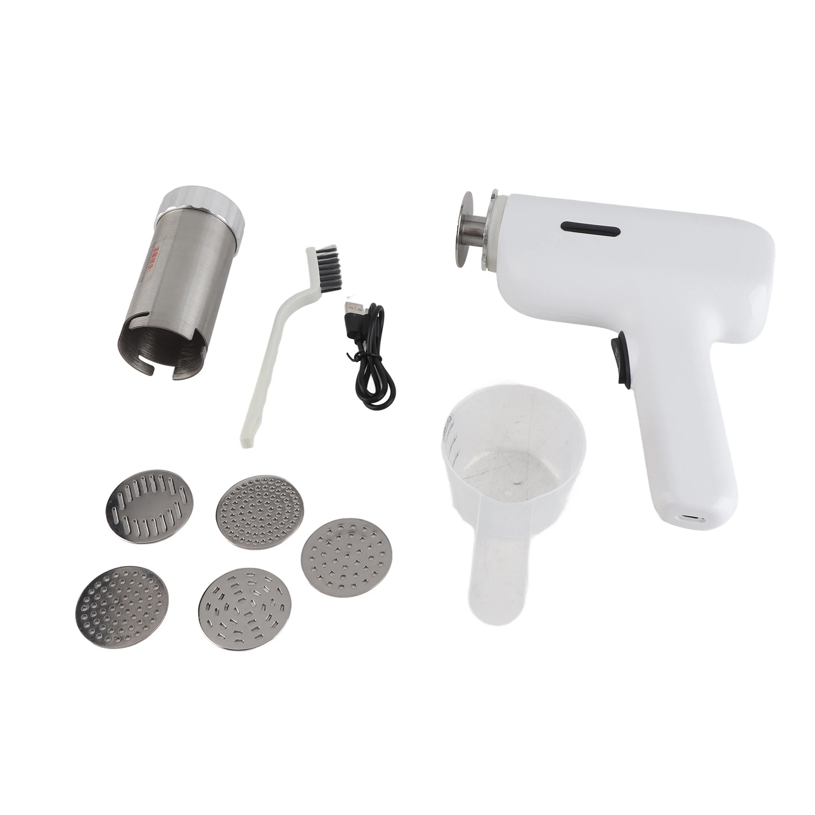 Automatic Electric Pasta Maker Handheld Noodle Maker Automatic Rechargeable Small Electric Pasta Machine for Home