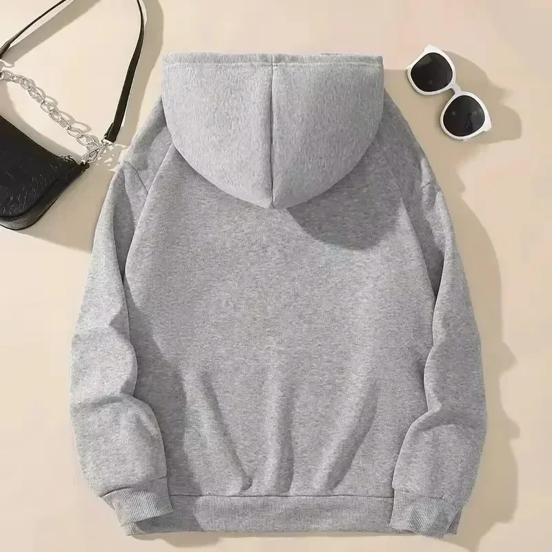 Disney Anime Hoodie Cartoon Villain Printed Sweatshirt Autumn Women's Casual Clothing Winter Harajuku Long Sleeved Pullover 5