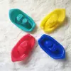 4pcs Boat Bathtub Swimming Water Play Toy Floating Ship Bathroom Educational Toy for Shower 4