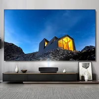 2025 Latest Upgraded Fresnel 5.0 UST ALR Fixed Frame Screen 4K 8K Ambient Light Rejection for Ultra Short Throw Projectors - Image 3