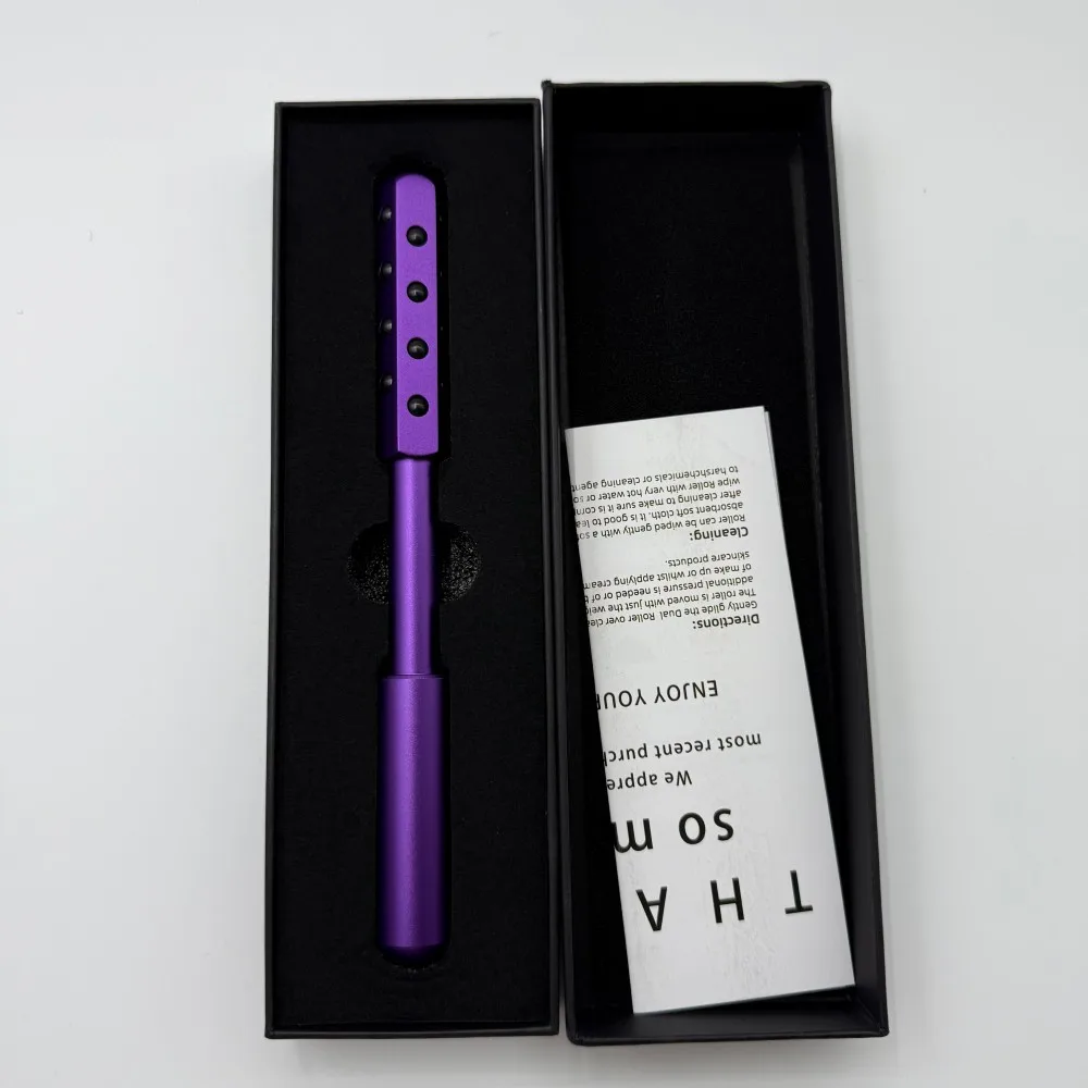 purple with box