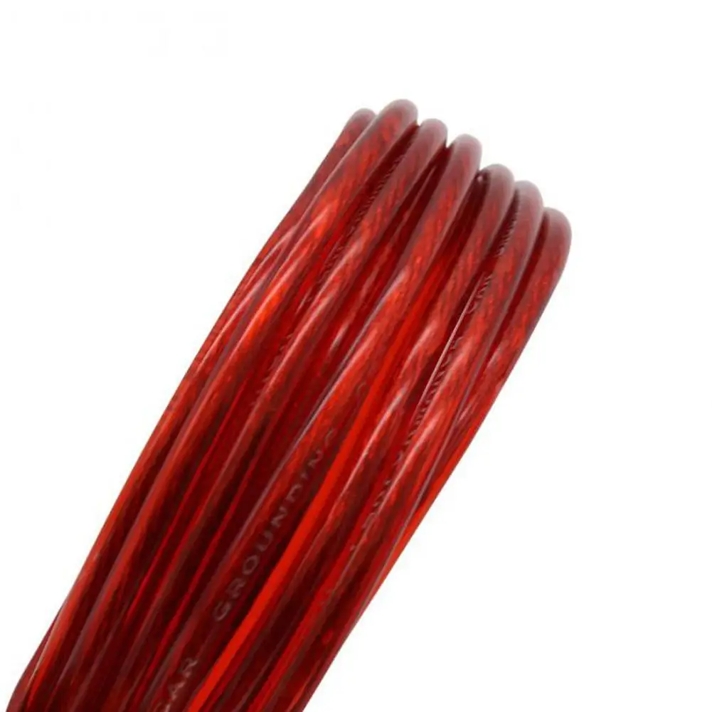 Car Audio Speakers Wiring kits Cable Amplifier Subwoofer Speaker Installation Wires Kit 10GA Power Cable 60 AMP Fuse Holder