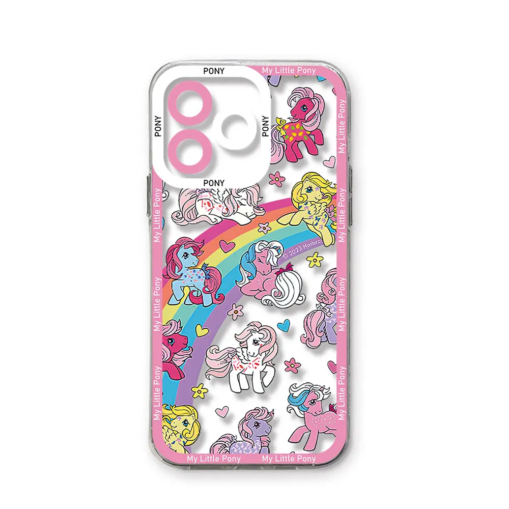 thumbnail image 1 of Funda de teléfono My Little Pony para iPhone, carcasa transparente para iPhone 16, 15, 14, 13, 12, 11, Mini Pro Max, X, XR, XSMax, 7, 8 Plus, SE20, 1 of 5