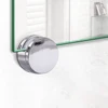 Glass Clip Mirror Clip Home Hotels Washrooms 4Set Hanging Holder No Drilling Required Round Accessories 3
