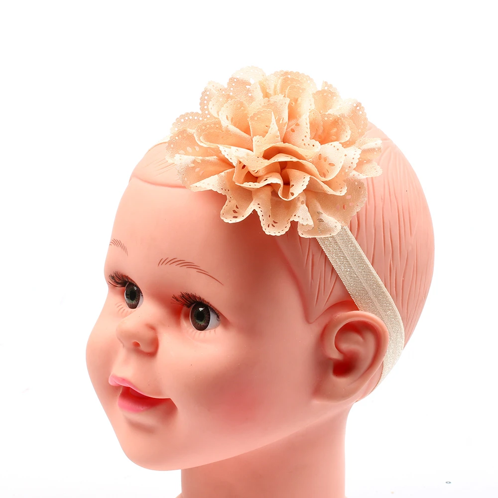 Soft Hair Bandage Band Headband Bow Turban For Newborn Kids Headwear Baby Girl Accessories Flower Solid Cute Gifts Children Hair Bands Hair Accessories Hair Headband Accessories Baby Turban Hat Baby Headband Set