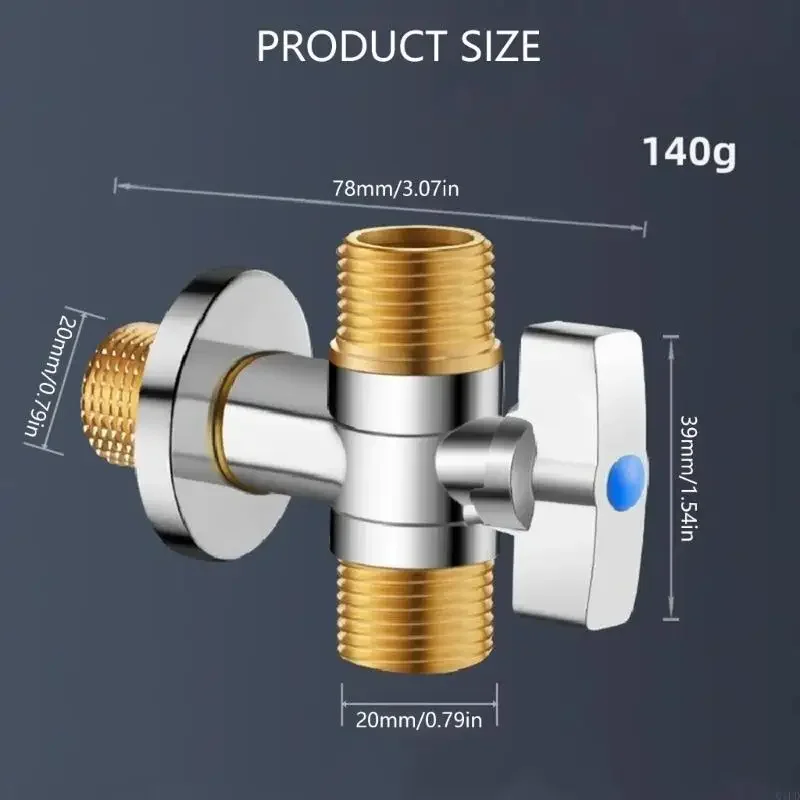 2 Pieces practical 1/4 Turn Stop Valves Crimps F1807 X 3/8 Inch OD Compression Suitable for Toilets and Faucets
