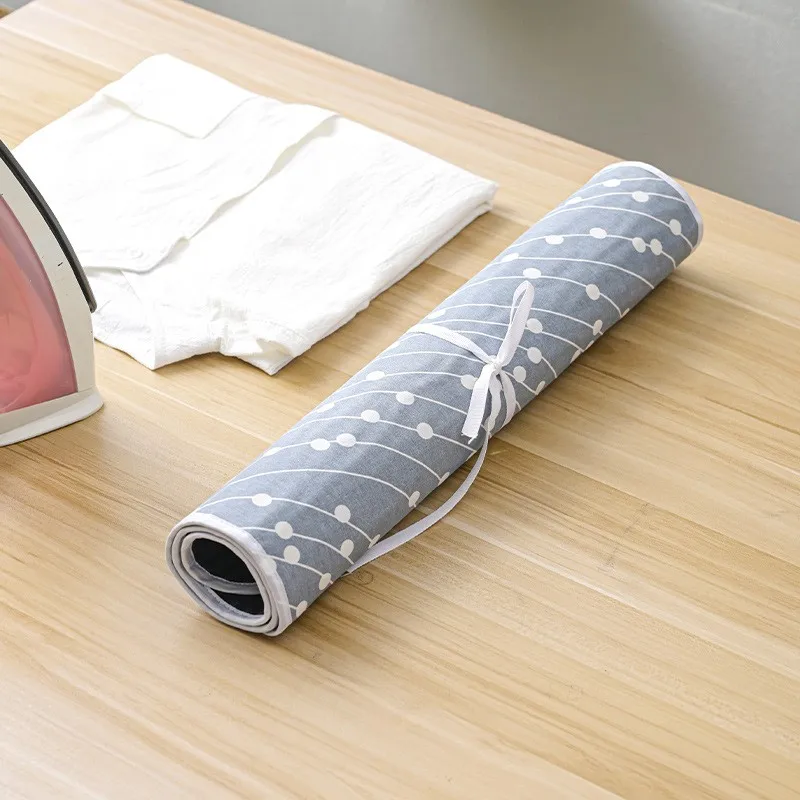 Foldable ironing board table style sponge padded safe for steam / Heat Insulation ironing pad / mat