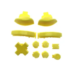 Complete Button Set for Nintendo Switch Lite Console (Yellow)