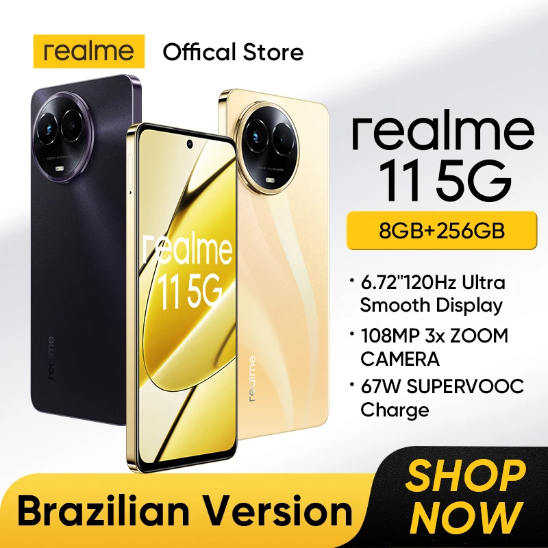 realme 11 5G (Glory Gold, 128 GB)