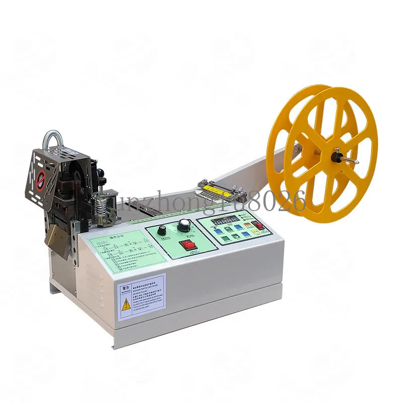 

Microcomputer Automatic Tape Webbing Satin Ribbon Elastic Band Ribbon Shoelace Guillotine Cutting Special-Shaped Machine