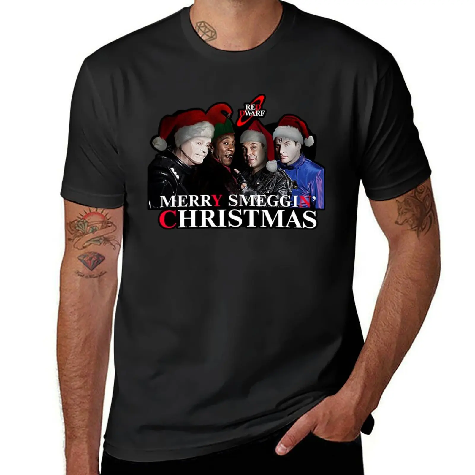 

MERRY SMEGGIN CHRISTMAS T-Shirt cute tops blanks men workout shirt