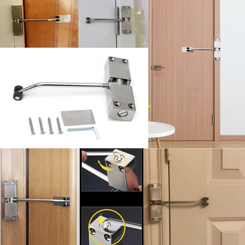 Door Closer Safety Automatic Spring Adjustable