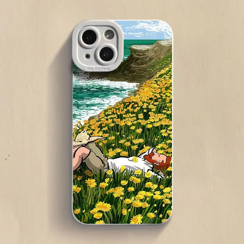 Retro Van Gogh Oil Painting Phone Case For IPhone - Image 3