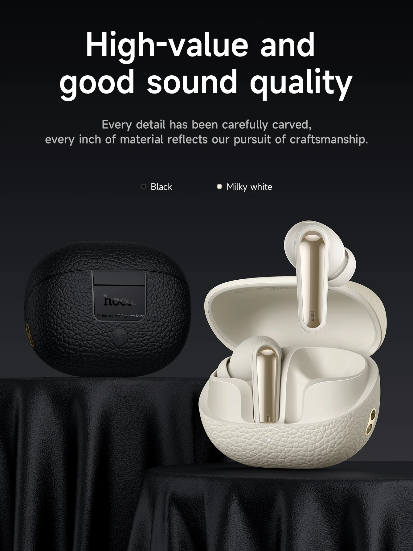HOCO EQ23 Plus ANC+ENC TWS True Wireless Earphones description image 2