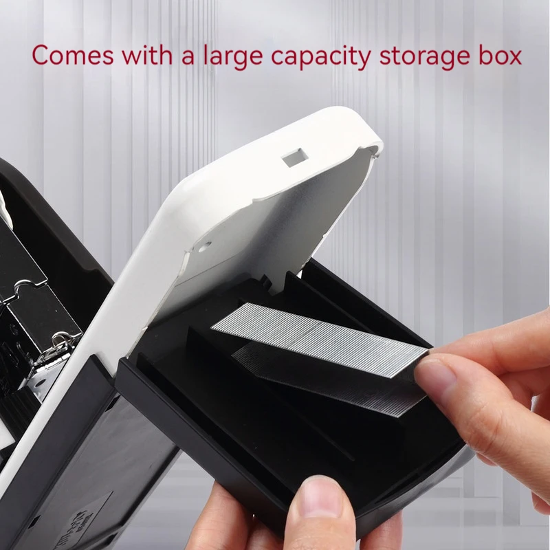 대용량 스테이플러 손으로 작동되는 헤비 듀티 바인딩 스테이플 80g 130/200매 종이 제본 용품 스테이플링 용