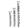 Socket Rack Holder Socket Organizer  1/4 3/8 1/2 Inch With 8 Clips On Rail Tool Socket Clip Rail Holder Socket Organizer Tools 6