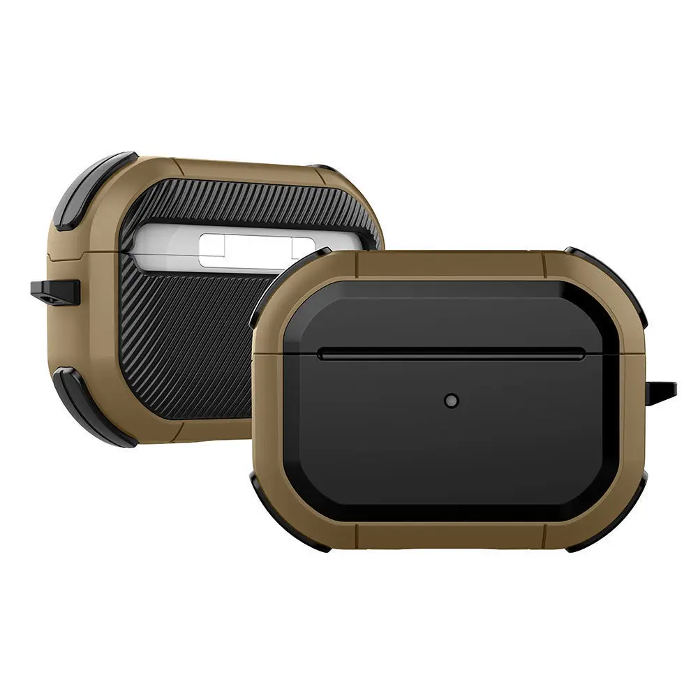 Shockproof Protective Earphone Case with Anti-Lost Hook