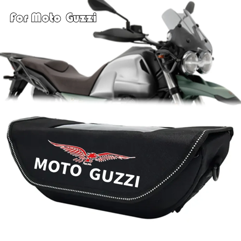 Per Moto V85Tt V9 Roamer / Bobber Moto Impermeabile E Antipolvere Borsa Da Viaggio Manubrio Moto