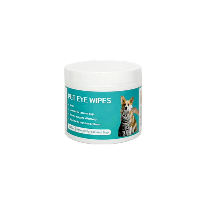 Pet Eye Wipes Cats And Dogs Tearmark Wet Wipes Cats And Dogs Universal No Irritation Cleaning Products 100 Canned pet cleaning wipes
