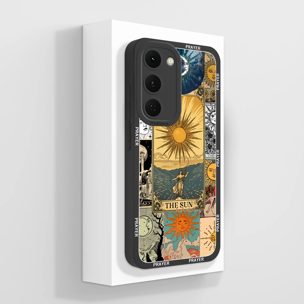Funny Cat Cartoon High-Quality Shockproof Phone Case with Bumper Shell