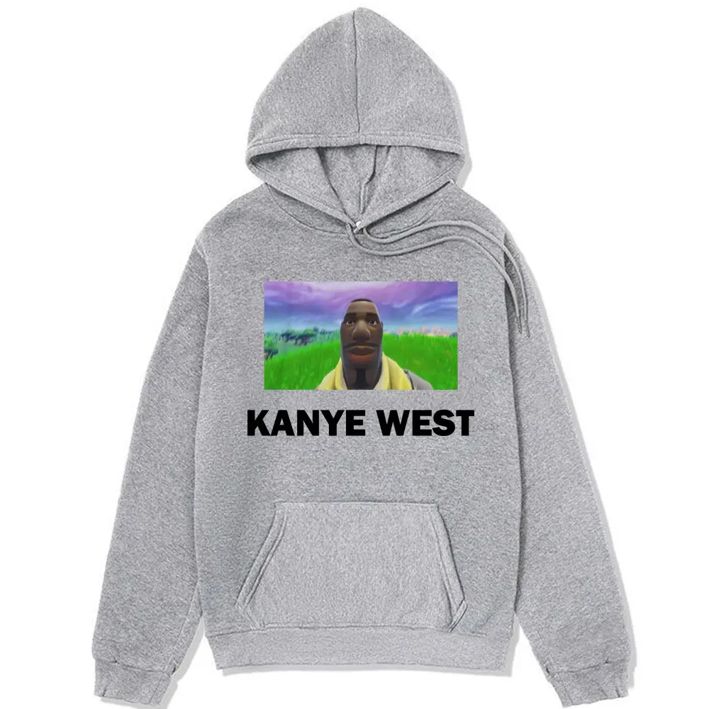 Rapper Kanye West Graphic Printed Hoodies Men Women's Fashion Harajuku Hooded Sweatshirts Hip Hop Oversized Long Sleeve Pullover