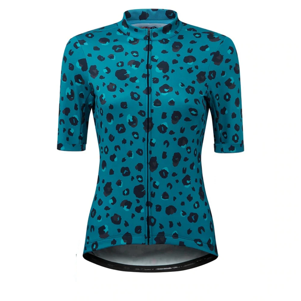 Women's Cycling Clothes Summer Flower Pattern Short Sleeve Cycling Jerseys Maillot Ropa Ciclismo Road Bike Riding Shirts