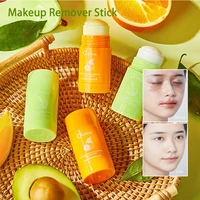 Avocado ​Citrus Makeup Remover Stick ​​Portable Deep Cleansing Pore Cream Stick Remover Balm makeup Facial Skin Care Cosmetics 1