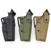 Tactical Gun Holser Hunting Waist PIstol Gun Case Outdoor Belt Paddle Gun Holder for Glock 17 19 Combat Waist Vest Equipment 1