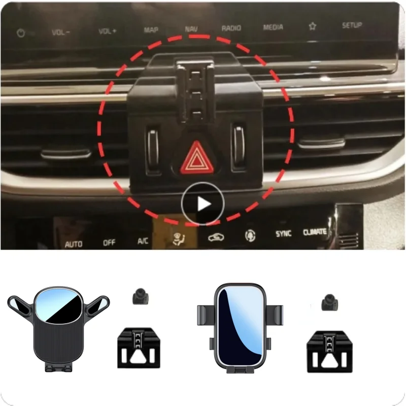 

Держатель для телефона автомобильный для KIA Forte K3 2019 2020 2021