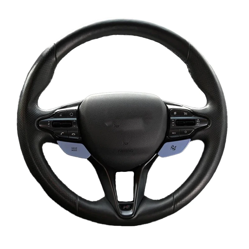 Premium Non-Slip Suede Leather Car Steering Wheel Cover