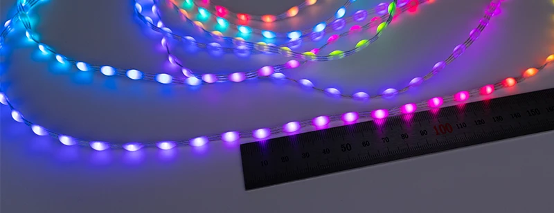 LED String Lights Dream Color Accessories WS2811 RGBIC Addressable Individually Fairy Light 5V Room TV Party Kitchen Decoration