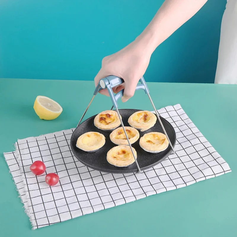 Anti-scalding Pot Stand Clip Spoon and Chopsticks Rest Kitchen Bowl Kitchen Useful Things Rack Microwave Tray Anti-slip Tools