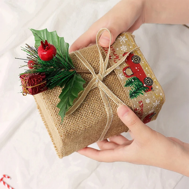 Fleurs artificielles rouges de Noël, pommes de pin, branches, sapin de Noël, décorations de Noël, décoration intérieure, ornements du Nouvel An 2025, cadeaux_voghion.com