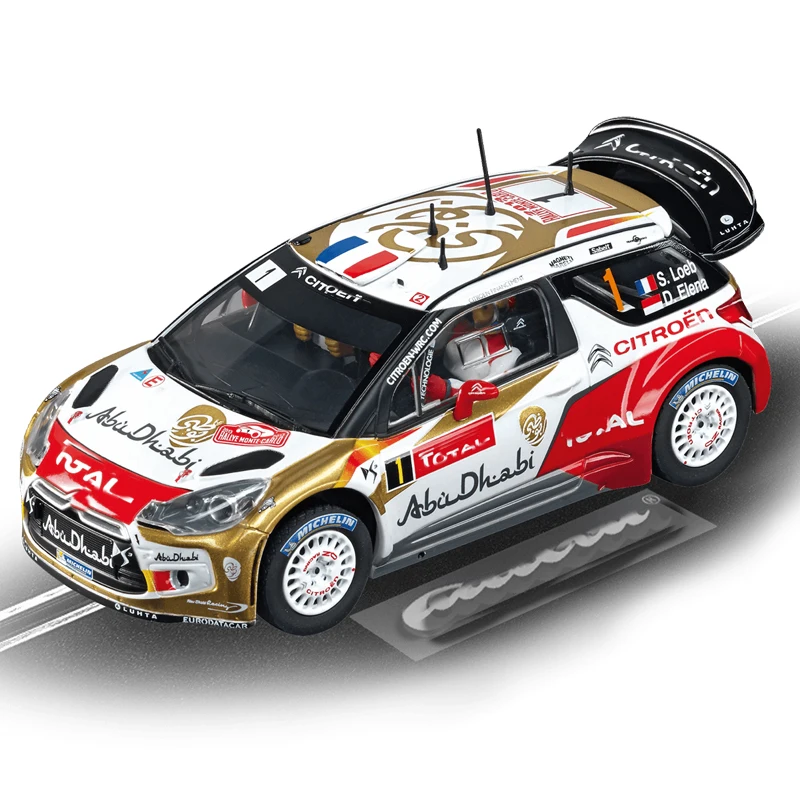 

Slot Car Ca rrera Digital 1 32 1/32 30684 DS3 WRC l Abu Dhabi No 1
