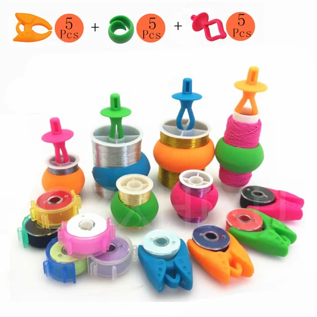 20pcs Bobbin Thread Holder Buddies Clips Sewing Accessory Thread Spool  Organizer - AliExpress