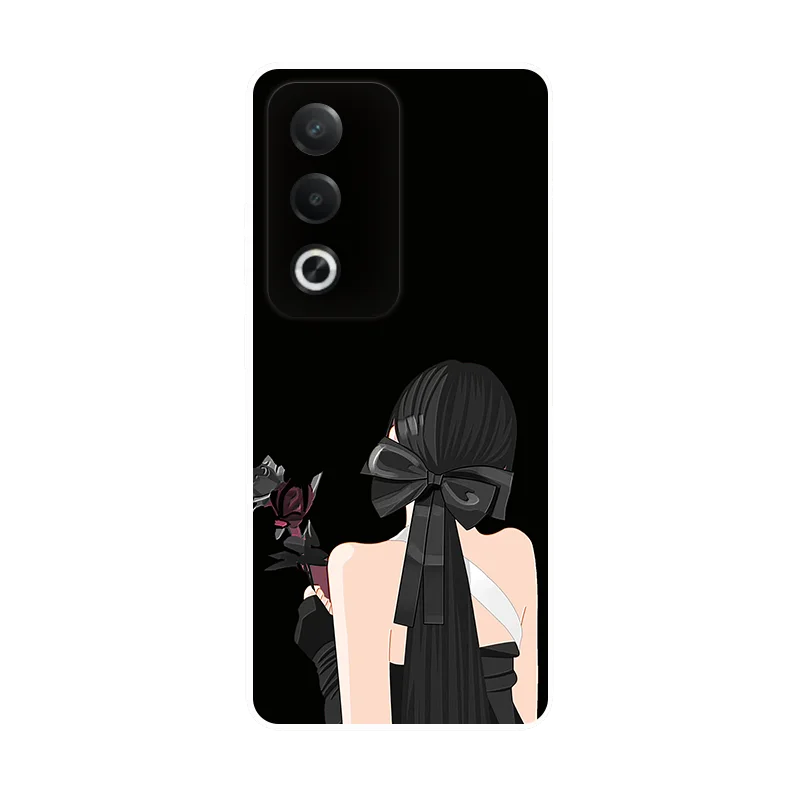 Animal Soft TPU Silicone Protective Case for OPPO A80 5G - Durable Phone Back Cover