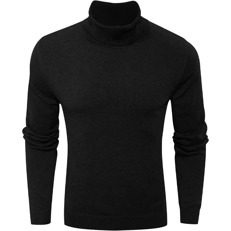 Animal Game Winter Men's Warm Cold Blouse Turtleneck Sweater Luxury Woolen Knitwear Pullover Outdoor Casual Knitwear Knit Men